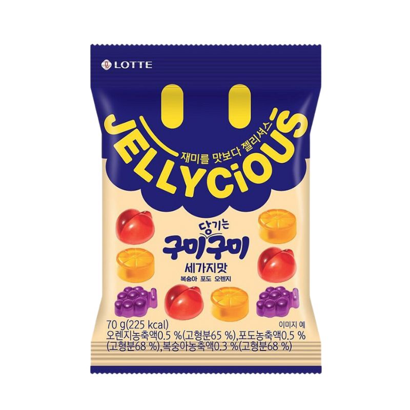 Lotte Jellycious Gummy Gummy Mix (70 g)