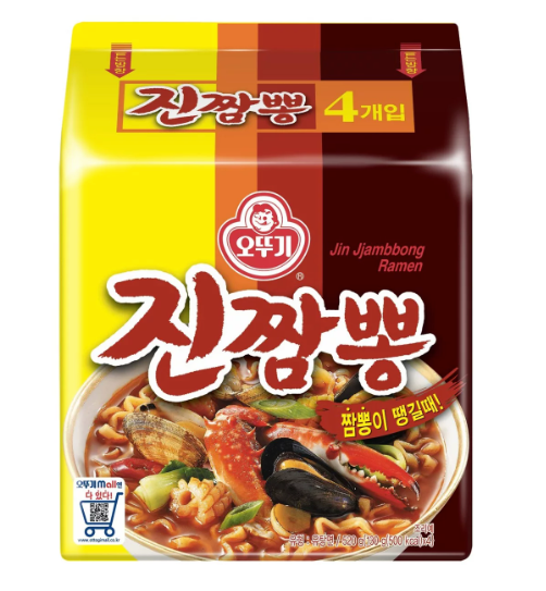Paquete de Jin Jjampong (520 g) · 4Piezas / Descuento
