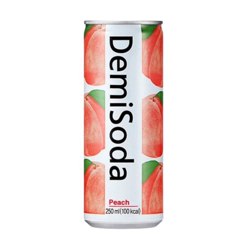 Demi Soda Durazno Pack 6 piezas de 250 ml