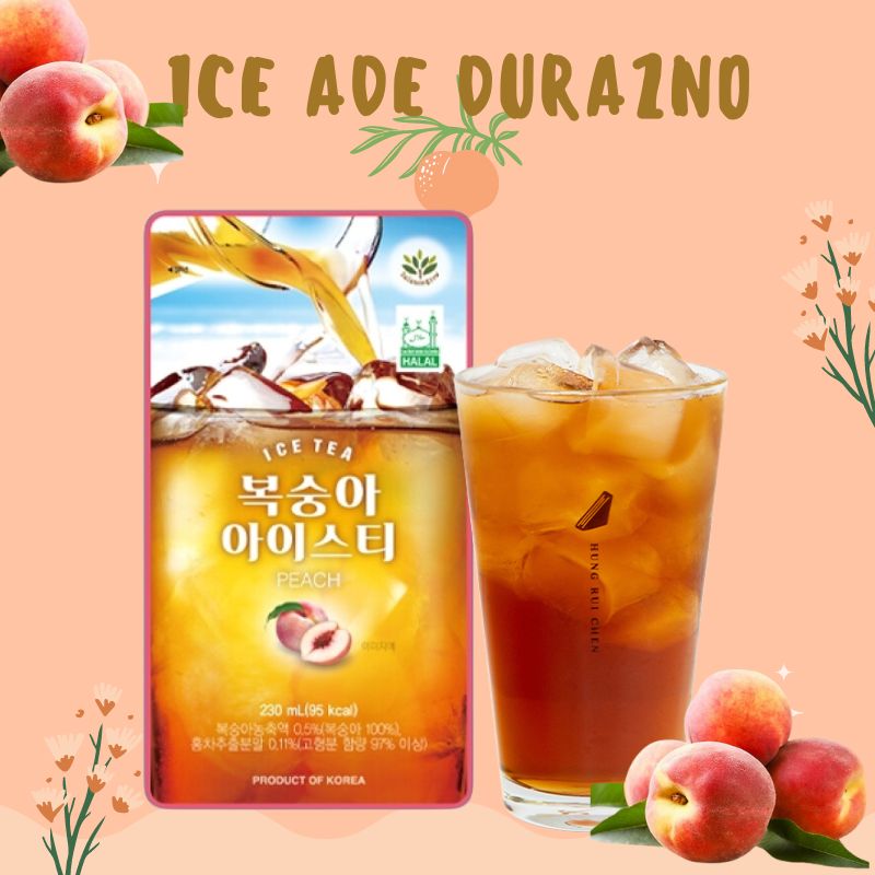 Ice Ade Durazno Pack 10 piezas de 230 ml