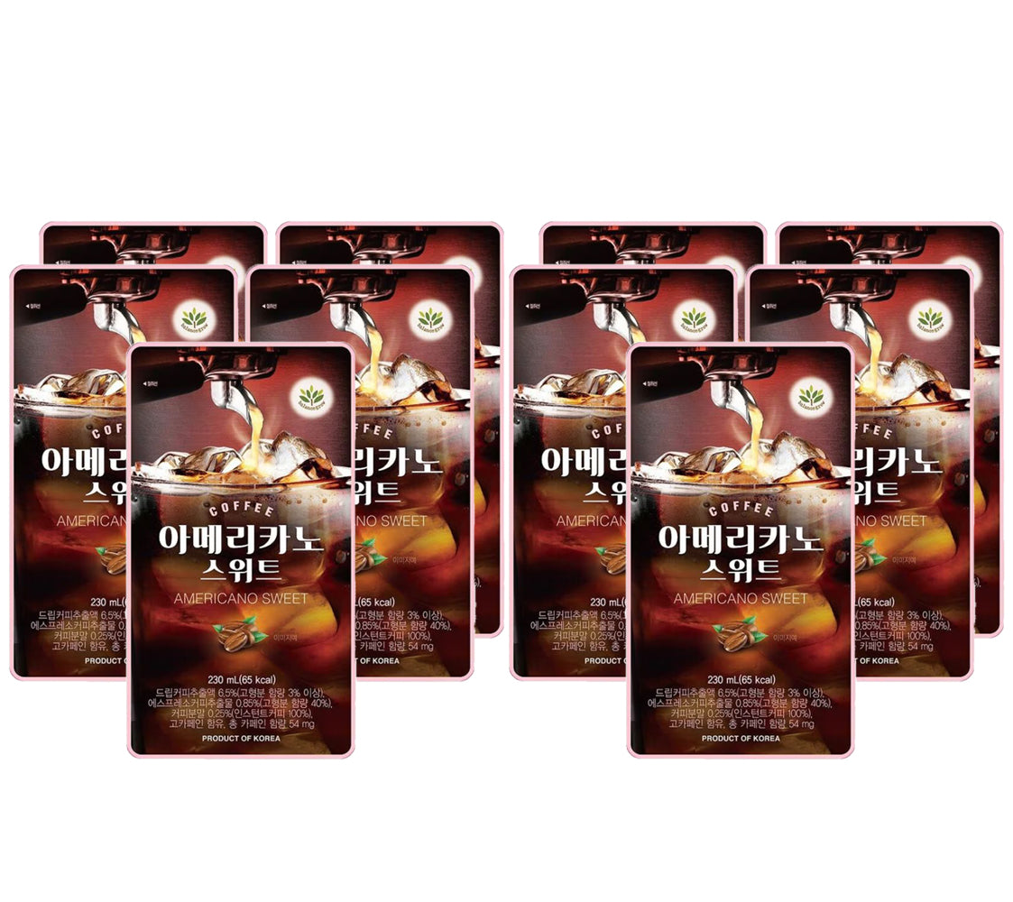 Ice Americano Sweet Pack 10 piezas de 230 ml