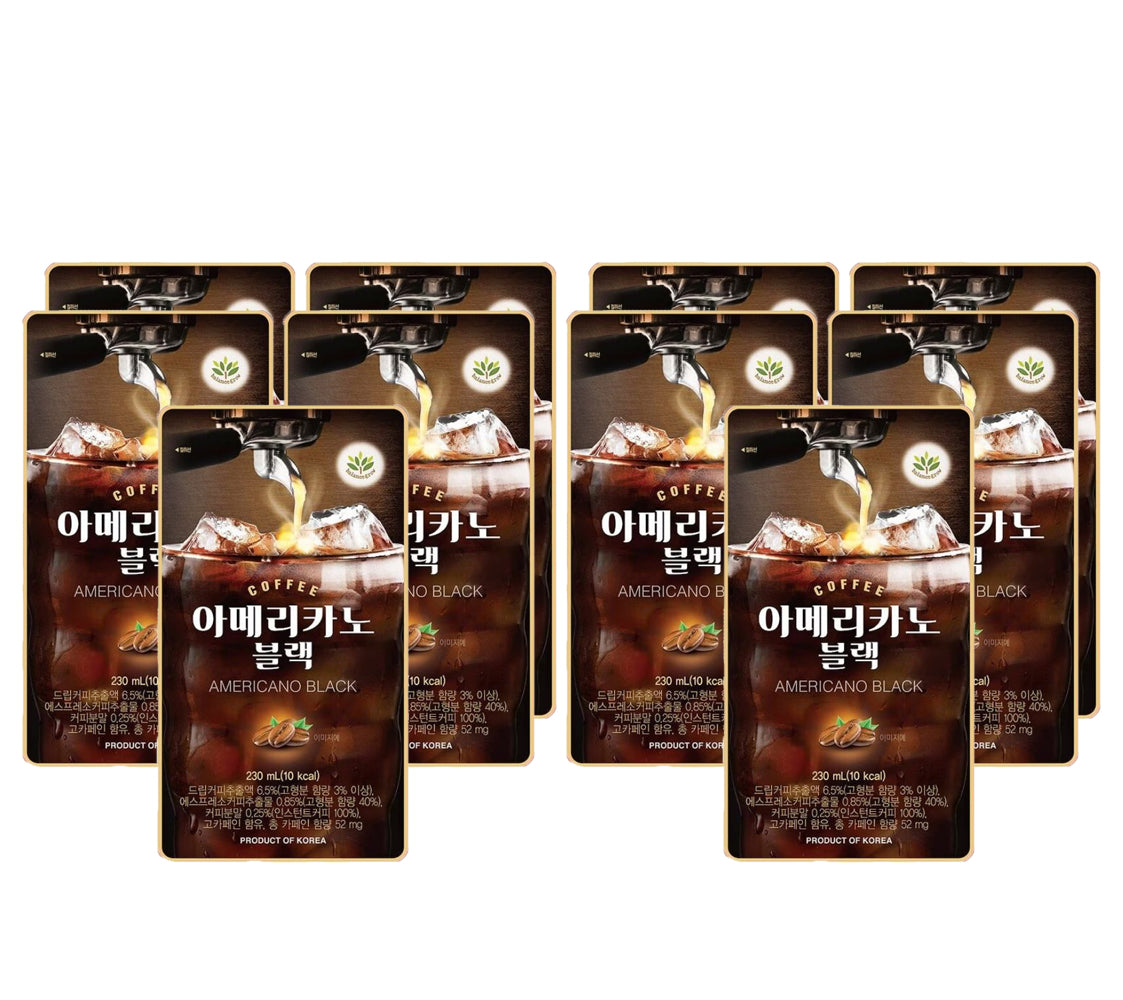 Café Ice Americano Black Pack 10 piezas de 230 ml