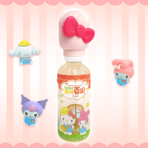SANRIO DOKI DOKI SABOR MANZANA 220ml.
