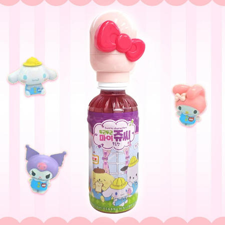 SANRIO DOKI DOKI SABOR UVA 220ml.
