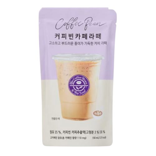 COFFE BEAN CAFÉ LATTE 190ml.