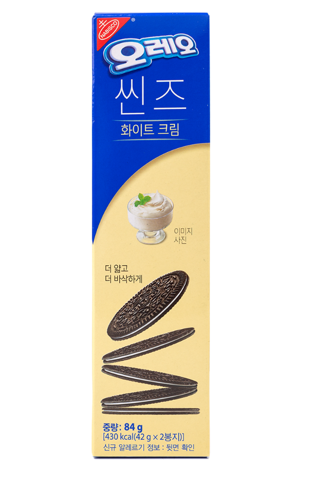OREO THIN WHITE CREAM 84g.
