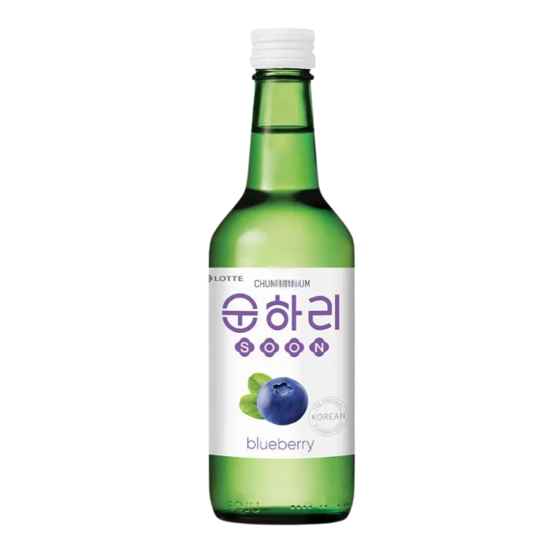 Soju Soonhari Blueberry Caja con 20 piezas de 360 ml c/u