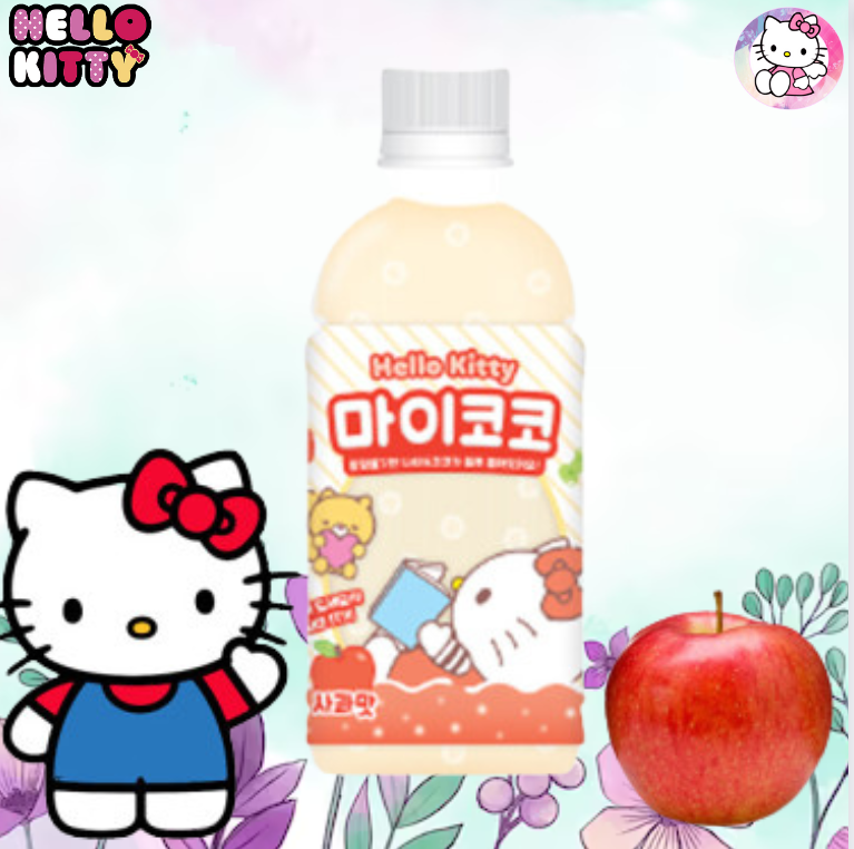 MY COCO HELLO KITTY SABOR MANZANA 340ml.