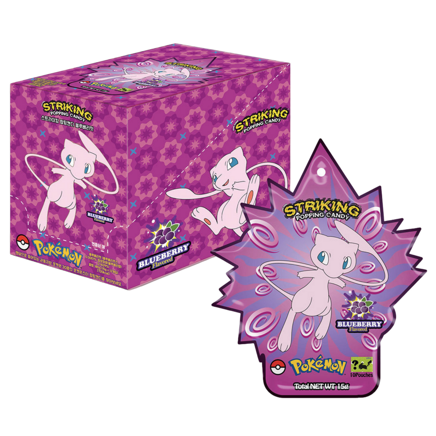 CANDY BLUEBERRY POKEMON POPPING 15g.