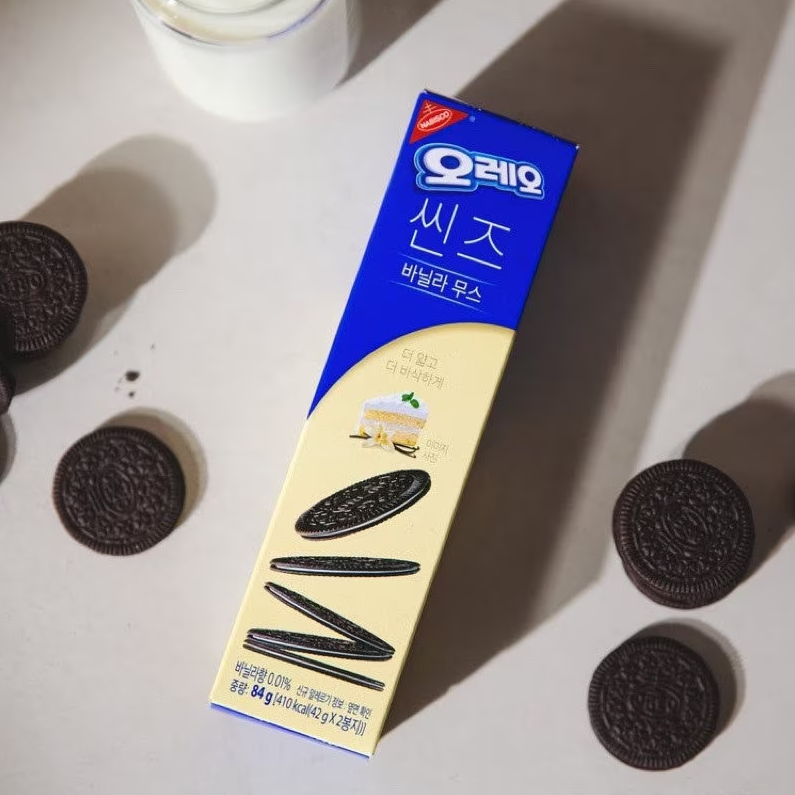 Oreo Thins Mousse de Vainilla (84g)