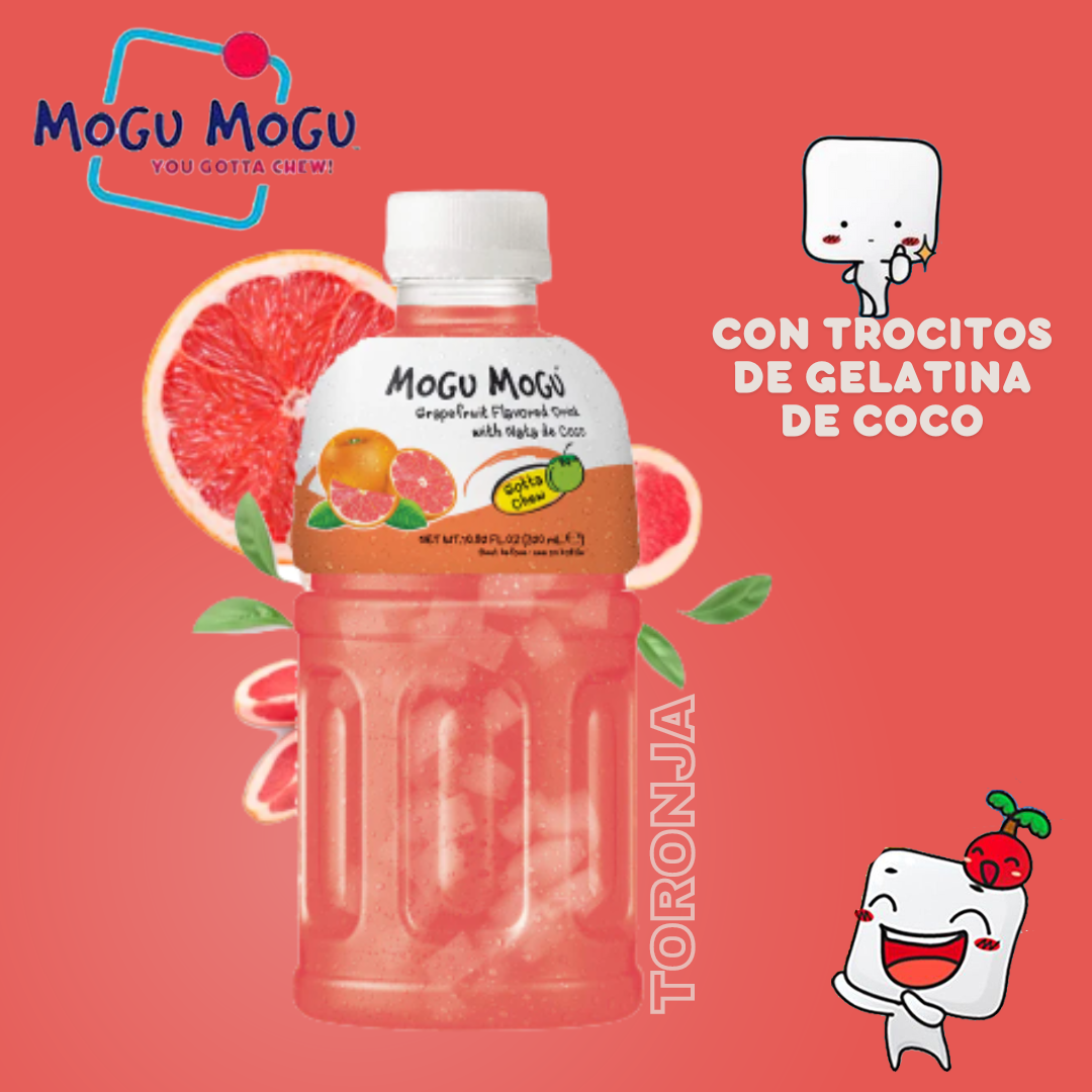 Mogu Mogu Toronja Pack 6 piezas de 320 ml