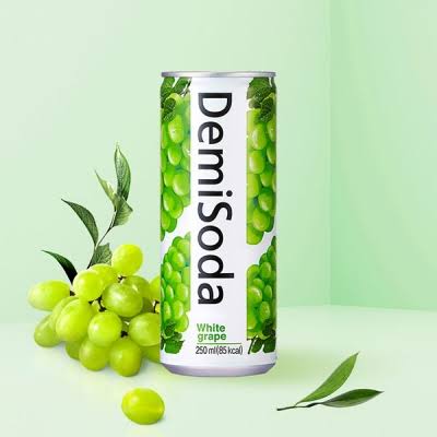 Demi Soda Uva Pack 6 piezas de 250 ml