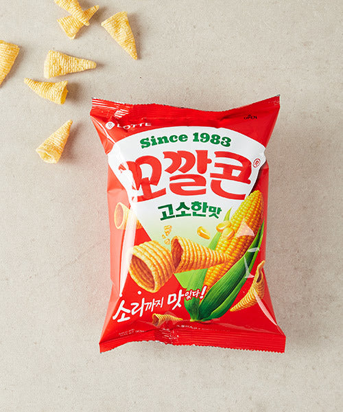 Lotte Kokkal Corn Sabor salado / Caducidad
