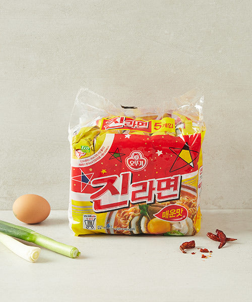 Jin Ramen Spicy Versión Coreana (120g)