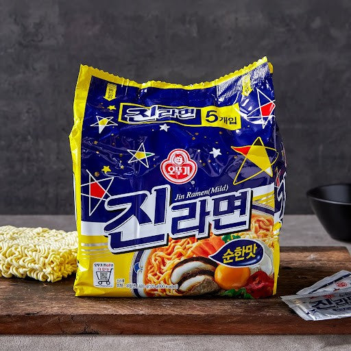 Jin Ramen Mild Versión Coreana (120g)