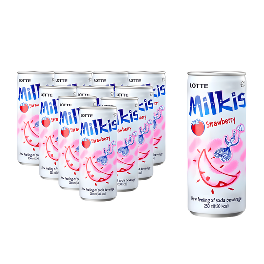 PACK DE 10 PIEZAS MILKIS SABOR FRESA 250ml c/u.