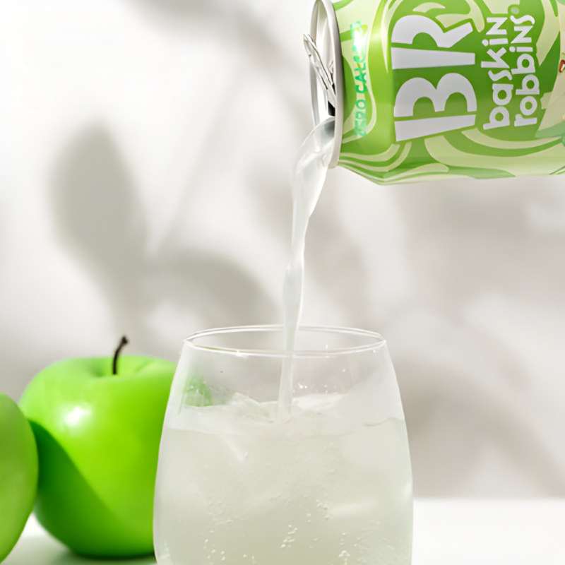 SODA BR APPLE MINT SPARKLING 350ml.