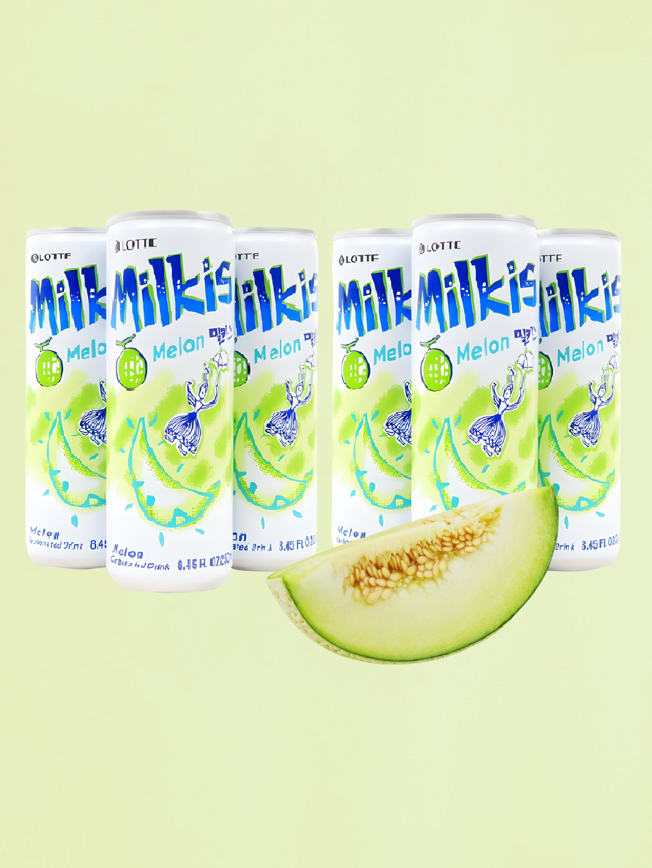 PACK DE 10 PIEZAS MILKIS SABOR MELÓN 250ml c/u.