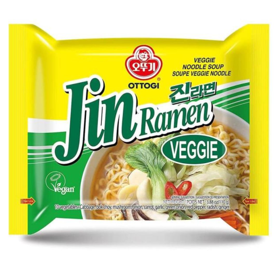 Jin Ramen Veggie (110g)