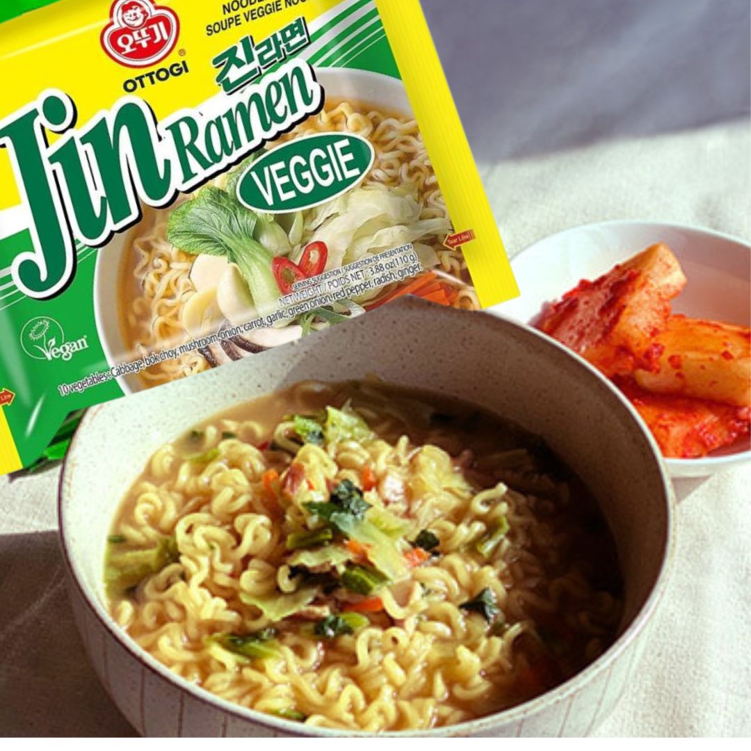 Jin Ramen Veggie (110g)