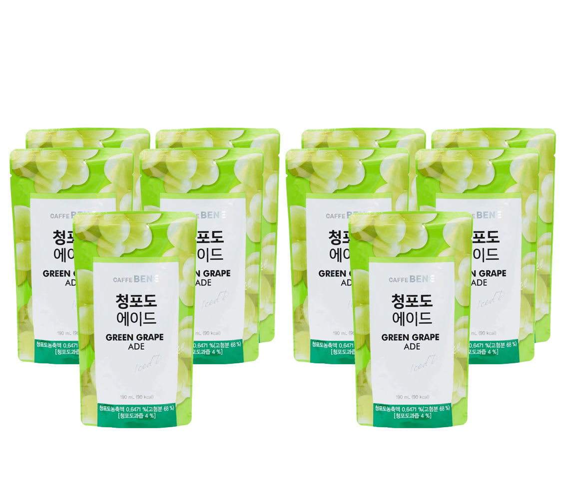 Ice Ade Uva Verde Pack 10 piezas de 190 ml
