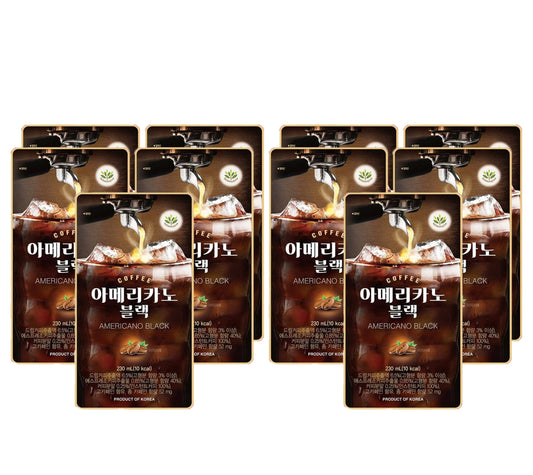 Café Ice Americano Black Pack 10 piezas de 230 ml
