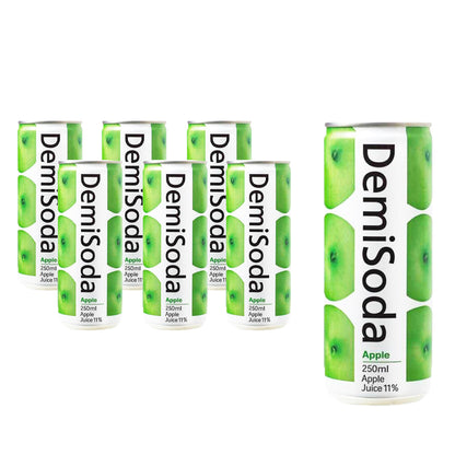 Demi Soda Manzana Pack 6 piezas de 250 ml