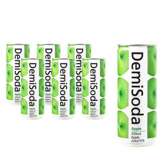 Demi Soda Manzana Pack 6 piezas de 250 ml