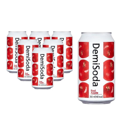 Demi Soda Manzana Roja Pack 6 piezas de 350 ml