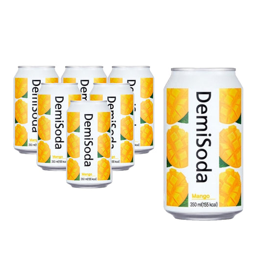 Demi Soda Mango Pack 6 piezas de 350 ml