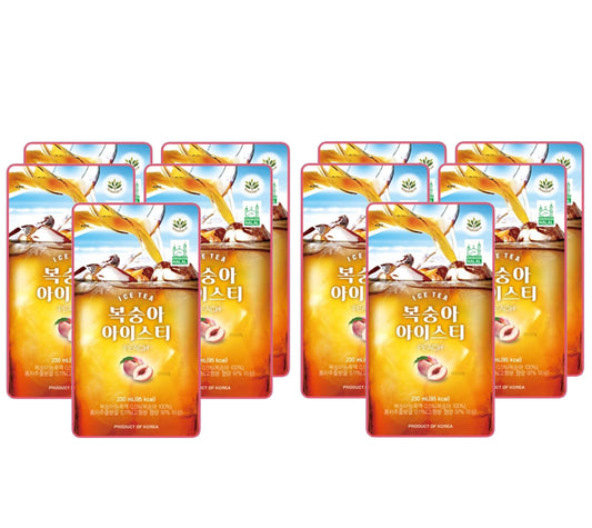Ice Ade Durazno Pack 10 piezas de 230 ml