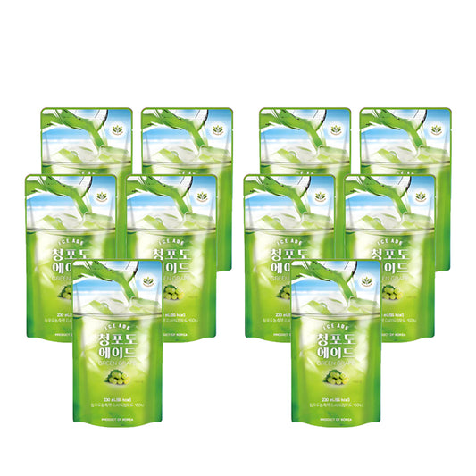 Ice Ade Uva Verde Pack 10 piezas de 230 ml