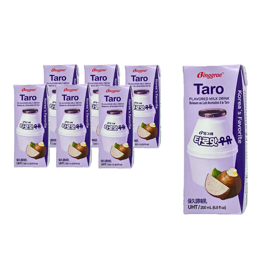 Leche de Taro Pack 6 piezas de 200 ml
