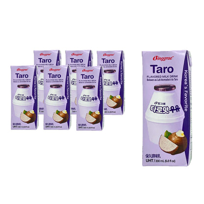 Leche de Taro Pack 6 piezas de 200 ml