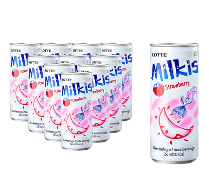 Milkis Fresa Pack 10 piezas 250 ml