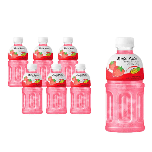 Mogu Mogu Fresa Pack 6 piezas de 320 ml