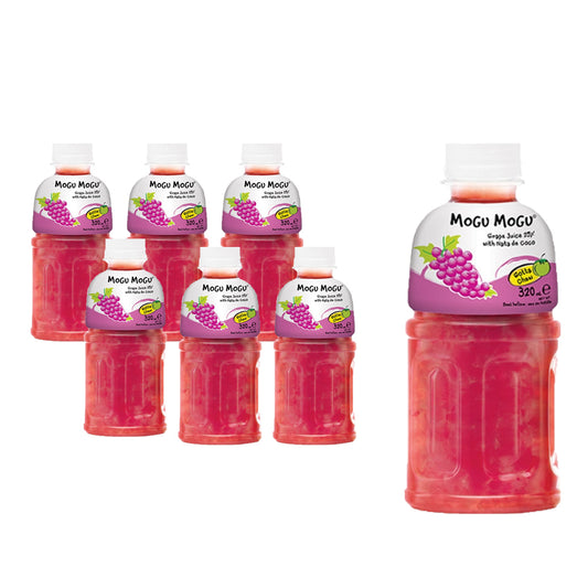 Mogu Mogu Uva Pack 6 piezas de 320 ml