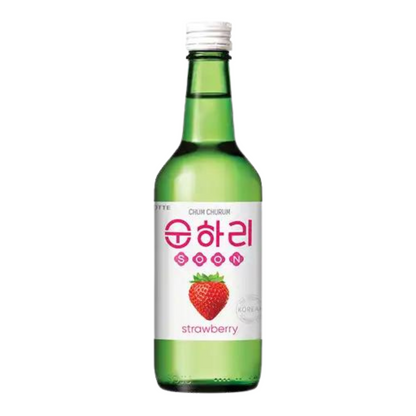 Soju Soonhari Fresa Caja con 20 piezas de 360 ml c/u