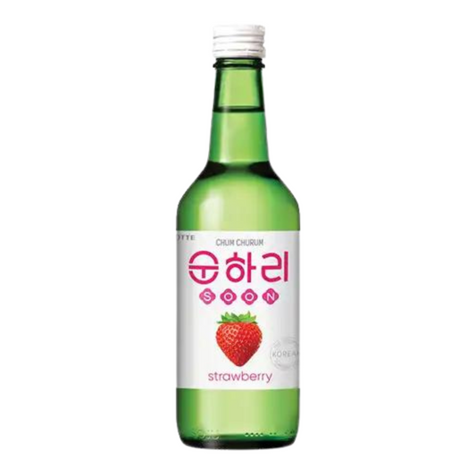 Soju Soonhari Fresa Caja con 20 piezas de 360 ml c/u