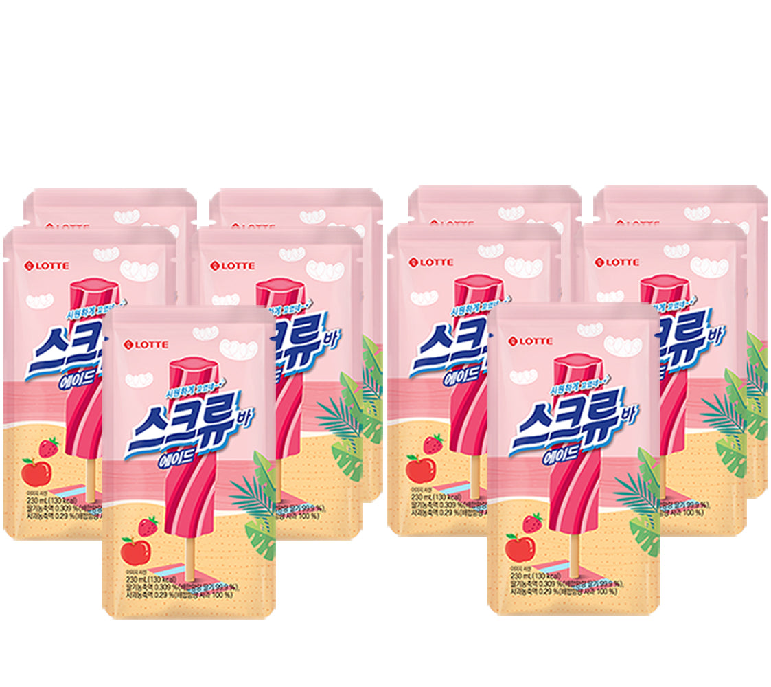 Ice Ade Fresa-Manzana Pack 10 piezas de 230 ml