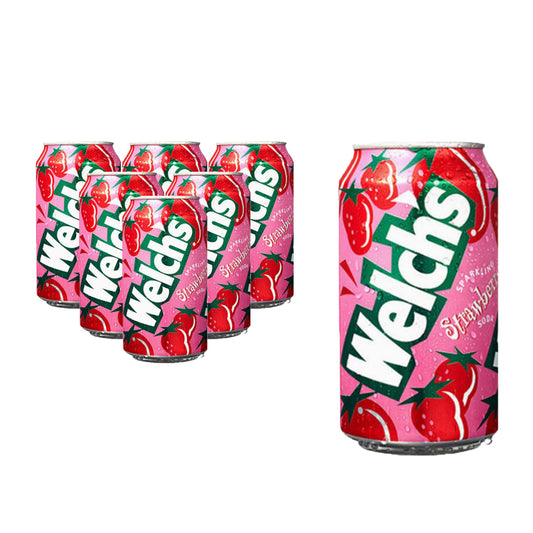 Welch´s Strawberry Pack 6 piezas de 355 ml