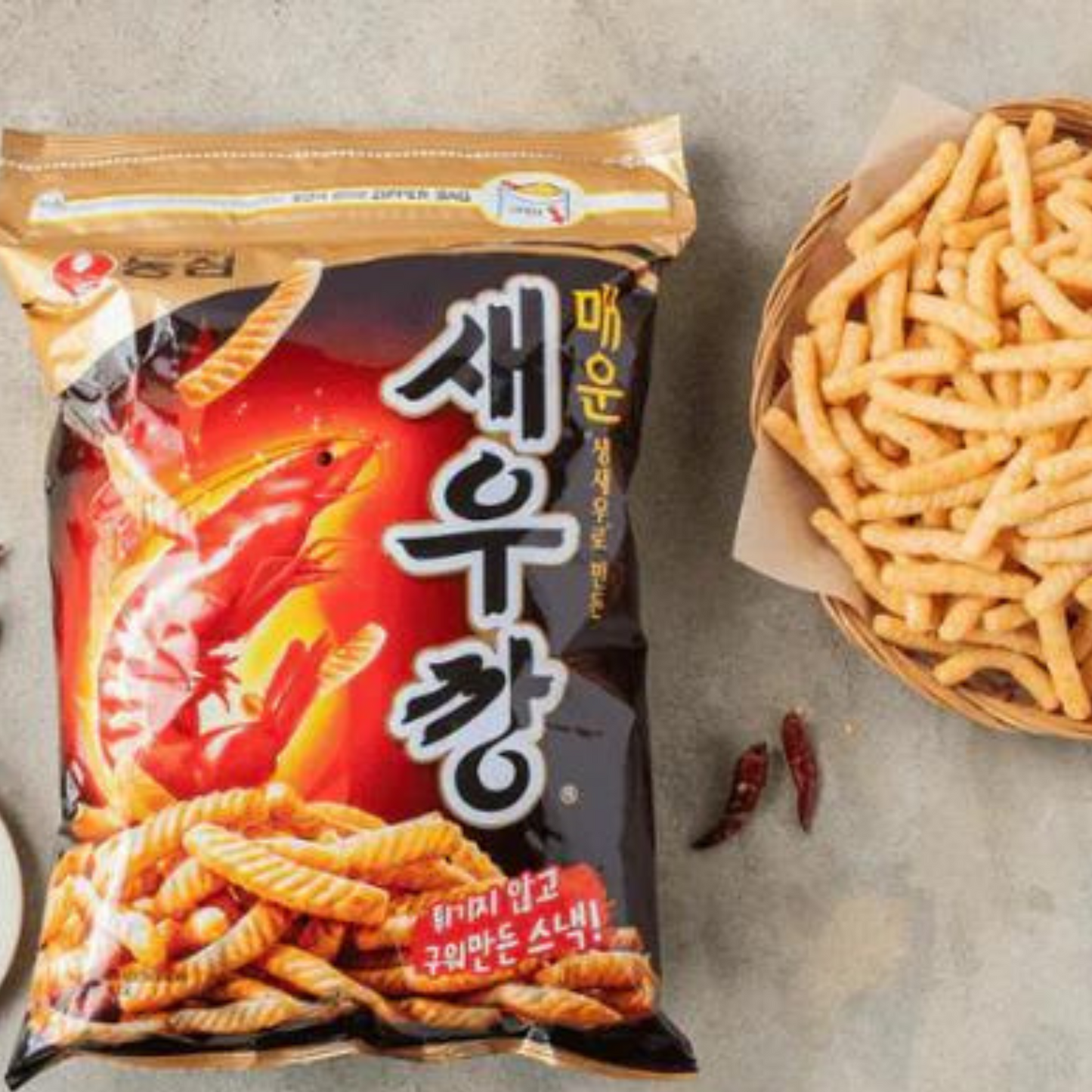 Shrimp Cracker Spicy (90g)