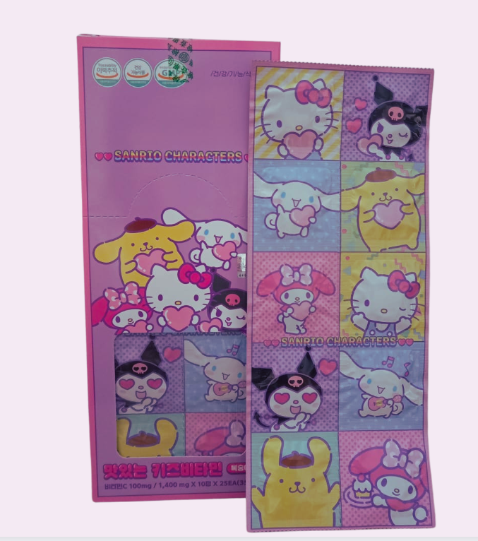 Sanrio Characters Vitamina C (100mg)