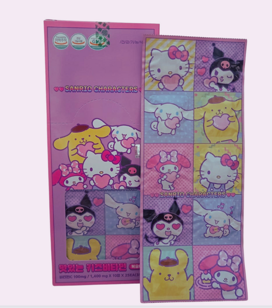 Sanrio Characters Vitamina C (100mg)